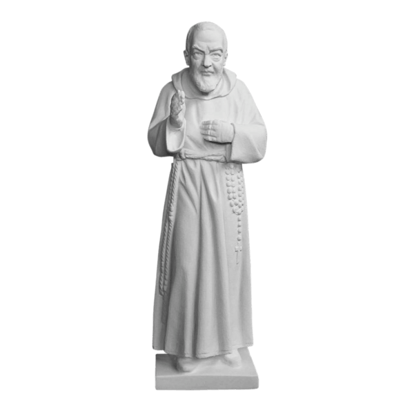 Padre Pio Marble Statue